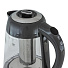 Чайник электрический JVC, JK-KE1710 grey, серый, 1.7 л, 2200 Вт, скрытый нагревательный элемент, стекло - фото 3