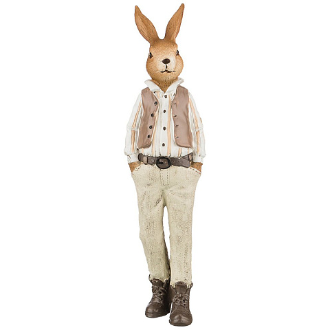 Фигурка "кролик" 7,5x7,5x28 см серия "country life", 79-160
