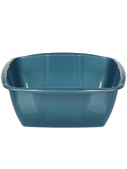 Таз пластик, 13 л, квадратный, в ассортименте, Илан-пласт, ЦТ13