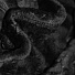 Плед Cleo евро (200х220 см) велсофт Moreska 200/015-OPM, черный - фото 4