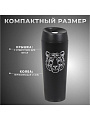 Термокружка нержавеющая сталь, 0.45 л, узкая горловина, Daniks, Тигр, колба нержавеющая сталь, SL-NT007-1 - фото 9