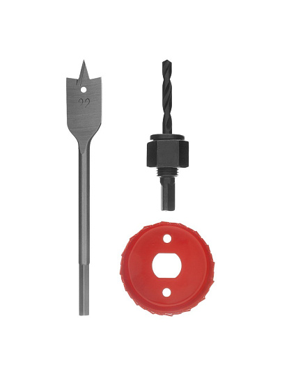 Набор инструментов для врезки замка Matrix, 70494, 22/54, сталь, блистер, 3 предмета