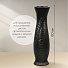 Ваза для сухоцветов керамика, напольная, 60 см, Лист, Y4-7263, черная - фото 7