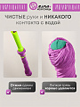 Швабра веревочная, микрофибра, 120 см, фиолетовый, с отжимом, фиолетовая, Марья Искусница, KD-4829 - фото 4