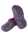 Галоши для женщин, ЭВА, баклажан/горох фиолетовые, р. 41, утепленные, Коро, ГЛ-313 - фото 3