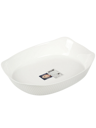 Форма для запекания стекло, 22х30х6 см, прямоугольная, Luminarc, Smart Cuisine Wavy, V1463