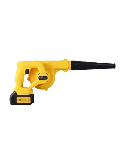 Воздуходувка аккумуляторная, Huter, CB-20Li EA+, 2 л, 4 А.ч, 80 м/с, 180 м³/ч, обдув, всасывание, 70/13/64