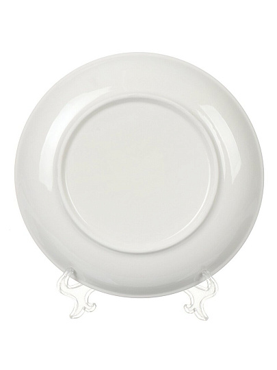 Тарелка обеденная, керамика, 23 см, круглая, Стамбул, Y6-6020, белая