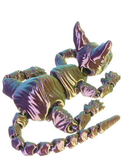 Фигурка декоративная Кот, 19 см, подвижная 3D, в ассортименте, Y4-11105