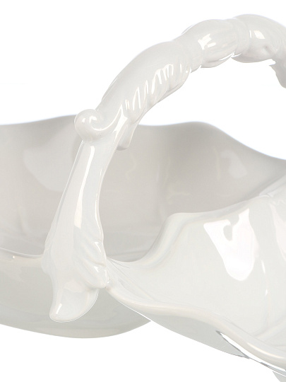 Менажница керамика, 25х13х9.5 см, 2 секции, с ручкой, Lefard, София, 763-094