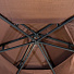 Шатер с москитной сеткой, коричневый, 1.75х1.75х2.75 м, шестиугольный, с барным столом и забором, Green Days - фото 4