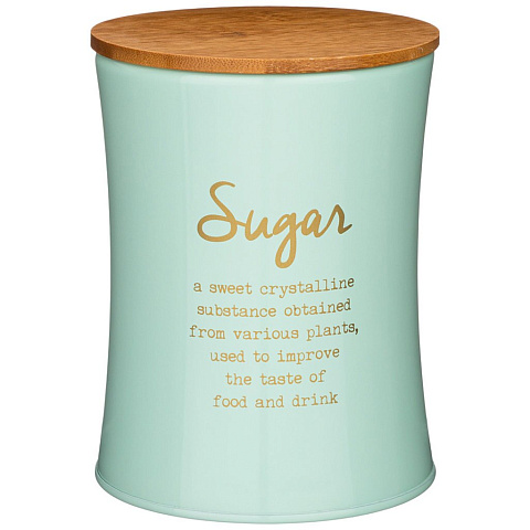 Емкость для сыпучих продуктов agness сахар диаметр=11 см высота=14 см 790-240