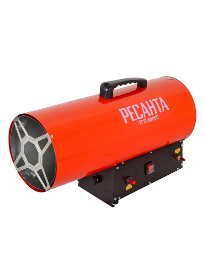 Пушка тепловая газовая, Ресанта, ТГП50000, 50 кВт, 1500 м³/ч, 1 режим, 67/1/16