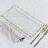 Тарелка декоративная, стекло, 33х16 см, прямоугольная, Золотая кайма, Y4-5024 - фото 2