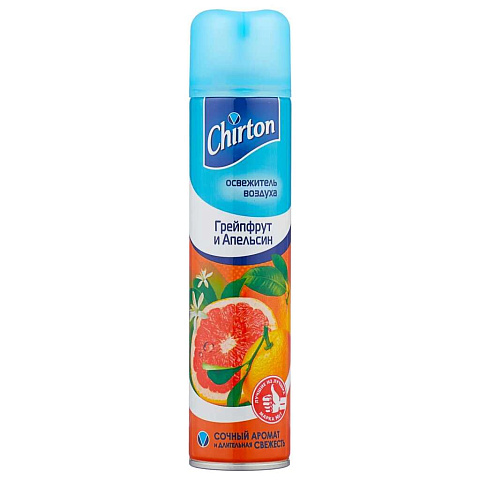 Освежитель воздуха Chirton, 300 мл, Грейпфрут и апельсин