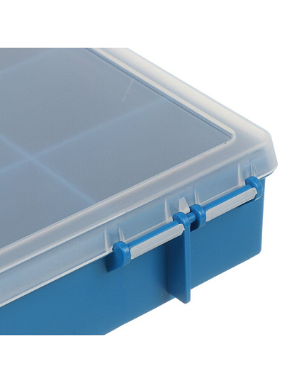 Ящик-органайзер для инструмента, 28х18.5х5 см, пластик, Bartex, 00361, 9/2 ячеек, 2780355082