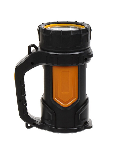 Фонарь кемпинговый, встроенный аккумулятор, Облик, зарядка от сети 220 В, пластик, 3W+12LED, 6009