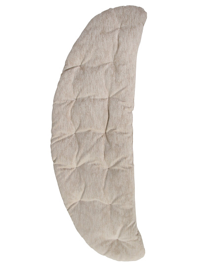 Подушка на спинку кресла Мальдивы, бежевая, к набору 402406