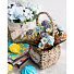 Цветок искусственный декоративный Композиция, в корзинке, 21 см, голубой, Y6-2043 - фото 2