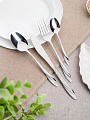 Набор столовых приборов нержавеющая сталь, 24 предмета, столовый, подарочная упаковка, Daniks, Band - фото 9