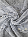 Плед 1.5-спальный, 150х200 см, велсофт жаккард, 100% полиэстер, Silvano, Созвездия, серый, 150/004-VLRN/LA - фото 3