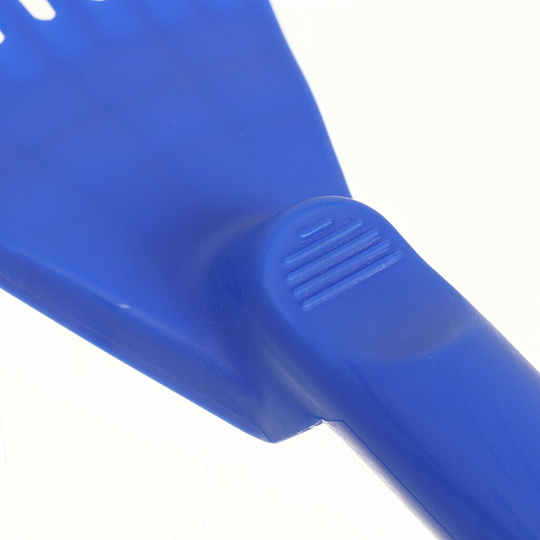 Грабли веерные, 9 зуб, пластик, цветочные, черенок пластиковый