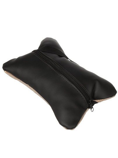 Подушка-подголовник 26х17, на сиденье, косточка, Nova Bright, 48106, бежевая