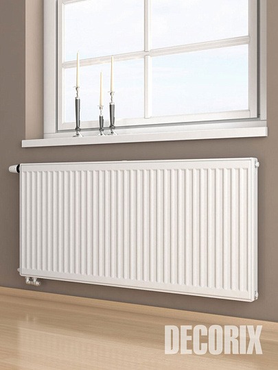 Эмаль аэрозольная, Decorix, для радиаторов, акриловая, матовая, белая, A24, 520 мл