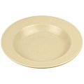 Тарелка суповая, керамика, 22 см, круглая, HX960108, бежевая - фото 2