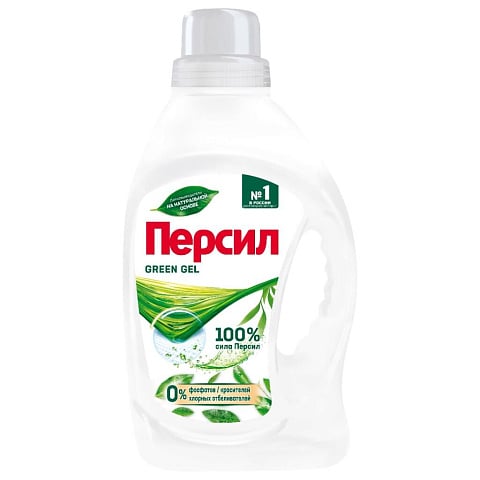 Гель для стирки Персил, 1.3 л, для цветного белья, Green gel