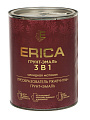 Грунт-эмаль Erica, по ржавчине, алкидная, синяя, 0.8 кг - фото 3