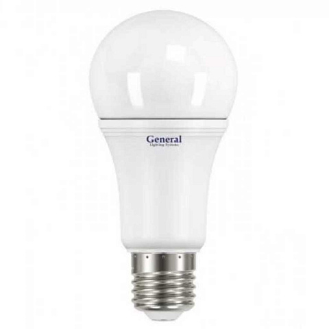 Лампа светодиодная E27, 20 Вт, 230 В, груша, 6500 К, свет холодный белый, General Lighting Systems, GLDEN-WA60