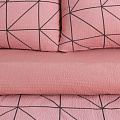 Постельное бельё &amp;quot;Этель&amp;quot; евро Pink haze 200*217 см, 240*220 см, 70*70 см - 2 шт, 4615973 - фото 2