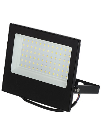 Прожектор светодиодный, Lofter, LG172L-100W2, 100 Вт, 6400 К, IP65, 8000 Лм, черный