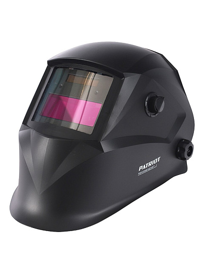 Маска сварочная хамелеон, Patriot, 400, 9-13 DIN, пластик, 90х35 мм