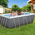 Бассейн каркасный Bestway, 412х201х122 см, Power Steel, 56457, фильтр-насос, лестница, 8124 л, ремкомплект - фото 3