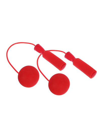 Скакалка беспроводная, d5мм, утяжелители d6.5см, PP, PVC, EVA, в ассортименте, By Sport, 190-034