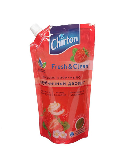 Крем-мыло жидкое Chirton, Клубничный десерт, 500 мл
