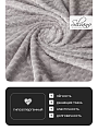 Плед 2-спальный, 180х200 см, велсофт жаккард, 100% полиэстер, Silvano, ZigZag, светло-серый, 180/009-ZZG/CL - фото 2
