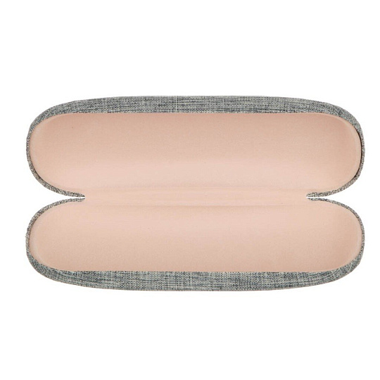 Футляр для очков 16х5.5х4.1 см, полиэстер, ЮниLook, 339-001, овальный, в ассортименте