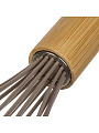 Венчик кондитерский, силикон, навеска, Daniks, Elite Wood, CL04228BC4 - фото 4