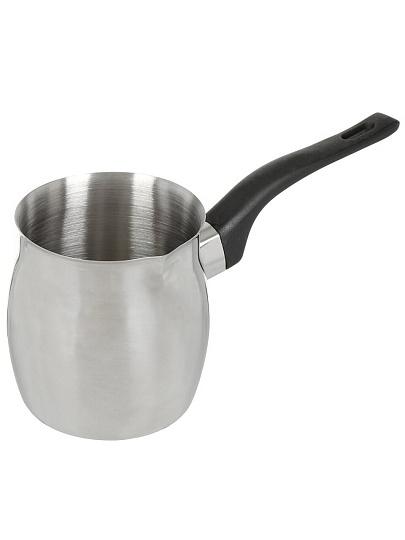 Кофеварка 0.6 л, нержавеющая сталь, ручка бакелитовая, Turco, 007009