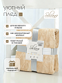 Плед евро, 200х220 см, велсофт жаккард, 100% полиэстер, Silvano, Lotus, бежевый, 200/003-LOT/LA - фото 5