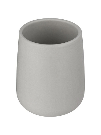 Стакан для ванной комнаты 9х9х10.7 см, керамика, Рыжий кот, Кварц, 109849