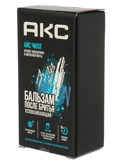 Бальзам после бритья, Акс, Ice Chill, успокаивающий, 100 мл