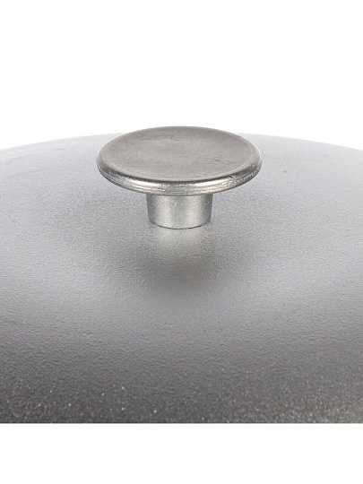 Казан алюминий, 8 л, с крышкой, с дужкой, Гардарика, 801