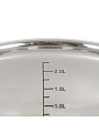 Кастрюля нержавеющая сталь, 2.5 л, крышка стекло, Daniks, Карлин, GS-01332G-18, индукция - фото 12