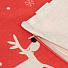 Наволочка декоративная Новогодние олени, 100% лен, 43 х 43 см, T2020-62 - фото 3