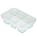 Форма для льда 20х13.5х5.4 см, пластик, силикон, с крышкой, Y4-7800