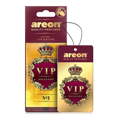 Ароматизатор в машину подвесной, сухой, Areon, "VIP" - №1, 704-VIP-01